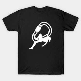 Funny climbing carabiner design T-Shirt